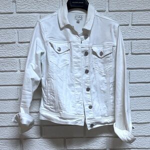 White Denim Jacket